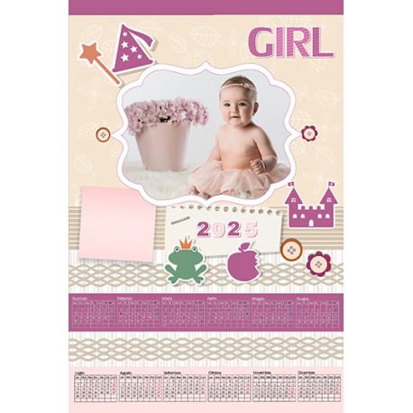 CALENDARIO BABY GIRL