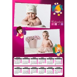 CALENDARIO BIMBE MOLLY